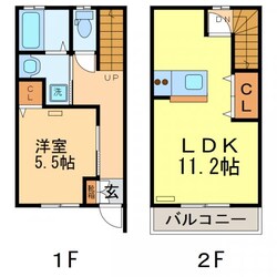 CoCoⅤの物件間取画像